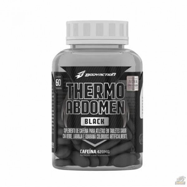 Thermo Abdomen Black 60tabs Bodyaction